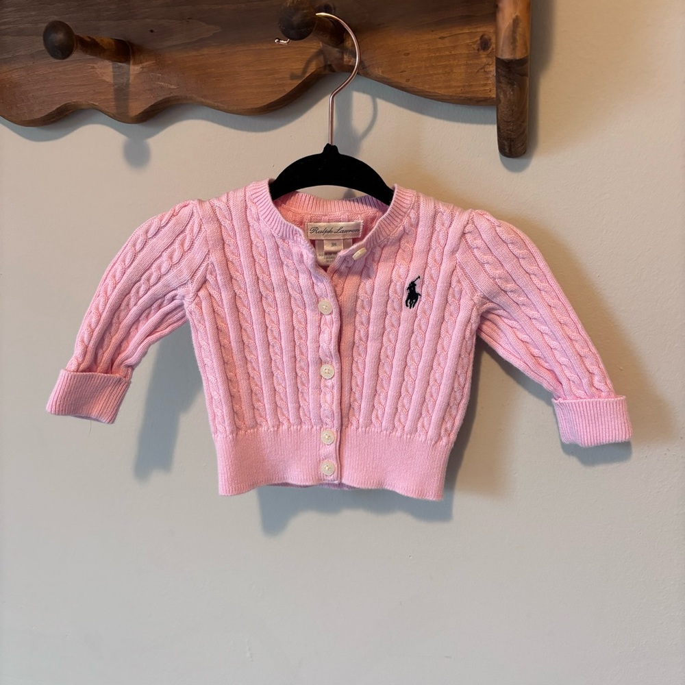 Ralph Lauren Infant sweater 
3 months